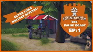 Foundation WITH Mods | The False Coast #1 - BUMPER EPISODE