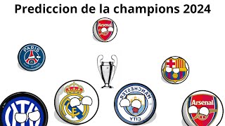 Prediccion de la champions  2024 #futbol #mundial  #realmadrid Resimi