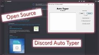 Auto typer for discord