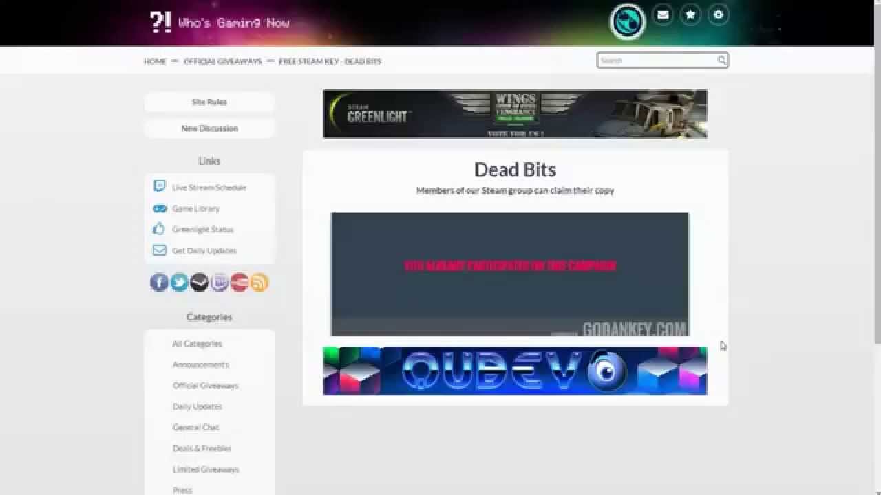 Как бесплатно получ игру в Steam  9 06 2015