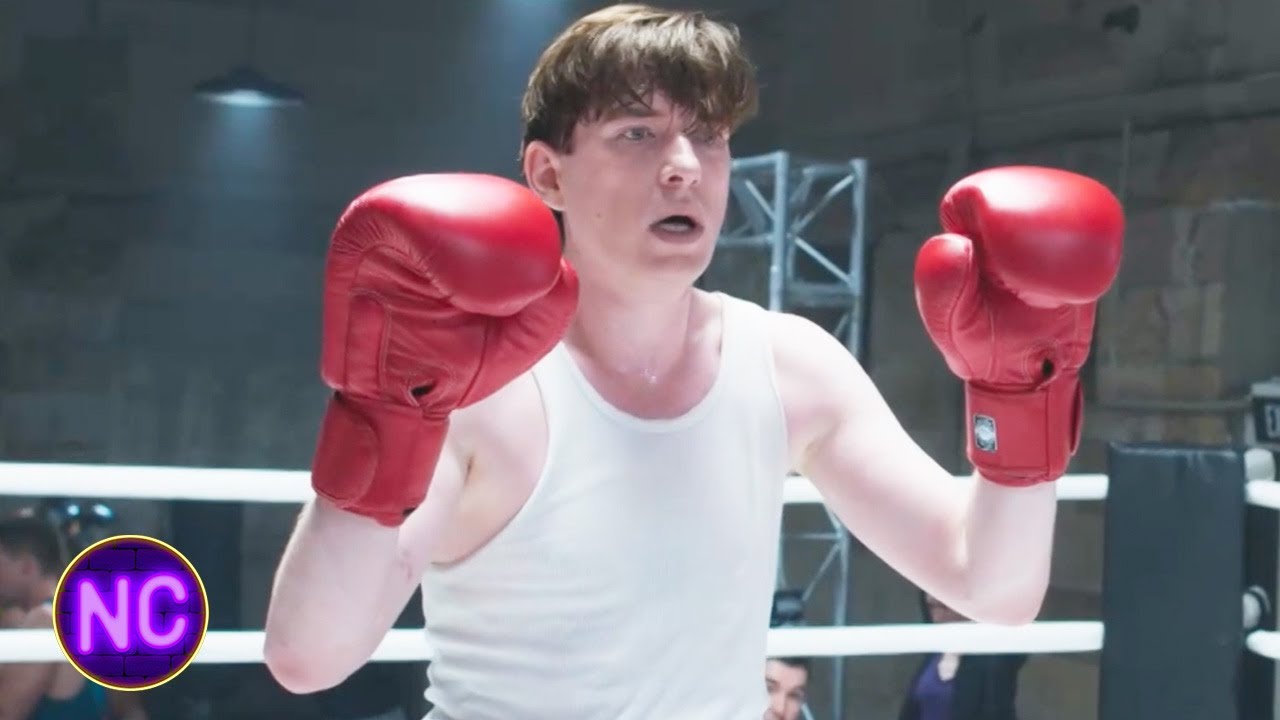 Domhnall Gleeson Boxes David Oyelowo | Peter Rabbit 2: The Runaway | Now Comedy