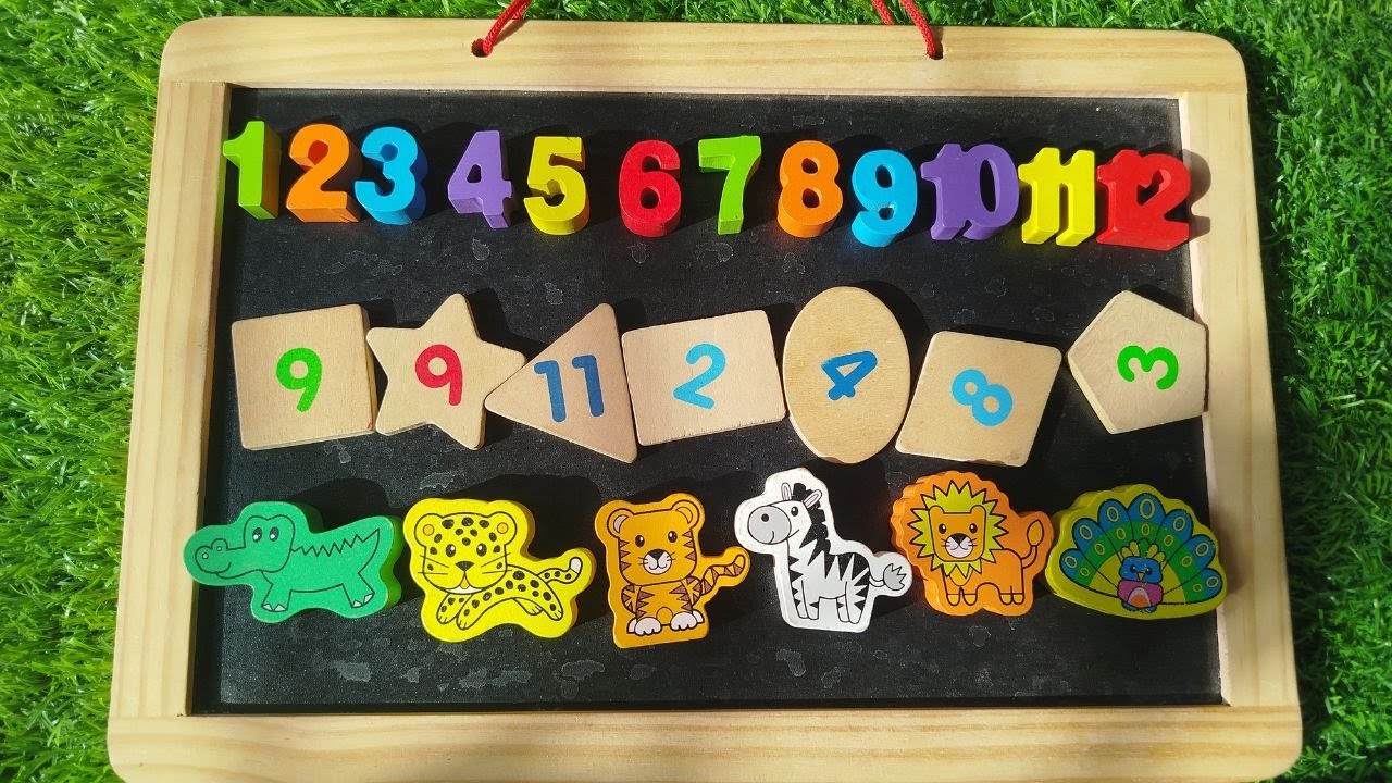 Best Learn Numbers, Counting 1 to 10 with activity Puzzles for toddlers ...