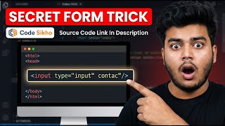 The SHOCKING Truth About HTML Form INPUT ATTRIBUTES Nobody Tells You Code Sikho with AJ