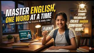 02 Master English One Word At a Time - Safal Study - Improve Your English Vocabulary
