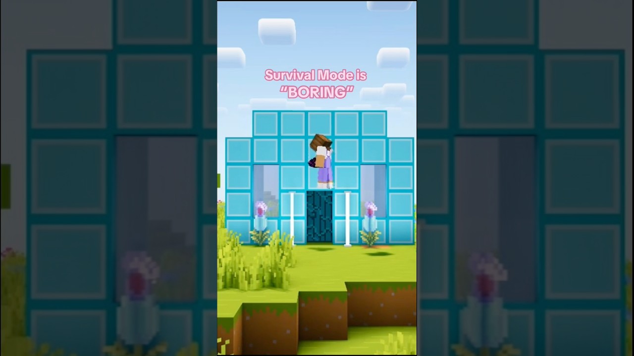 What? 😐 #minecraft #minecraftshorts #minecraftsurvival