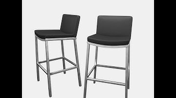 How To Make A Realistic Leather Bar Stool in Blender - Part 2