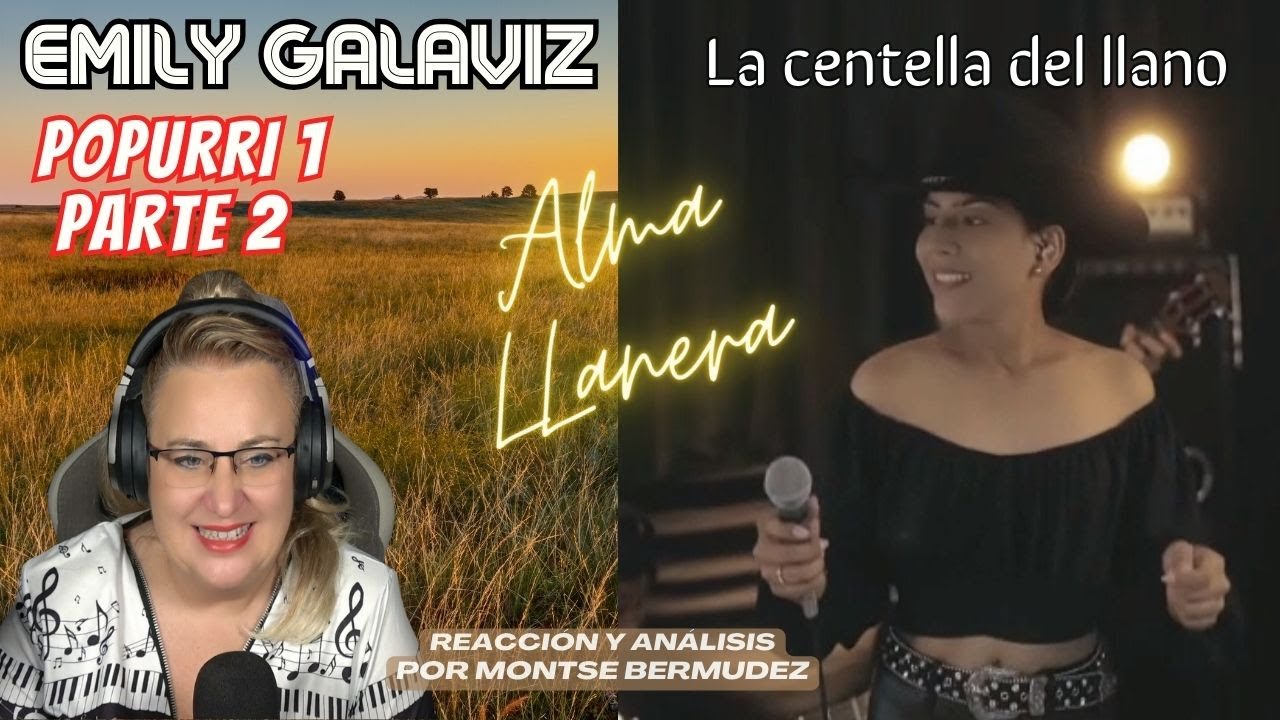 EMILY GALAVIZ - POPURRI 1 | PARTE 2 - RAICES, JUVENTUD Y TALENTO | Vocal Coach REACTION & ANALYSIS