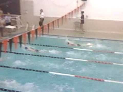 Tyrone Swim Team The 50 Freestyle Race