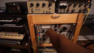 Alarm | Heathkit Sine-Square Audio Generator, HP 331A Distortion Analyzer, Datapulse Pulse Generator