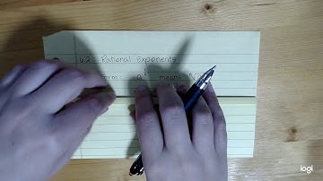 6.2 - Rational Exponents: Rewrite without Rational Exponents