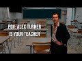 pov: alex turner is your english teacher