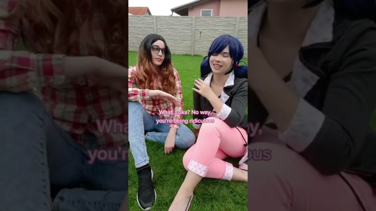 Marinette the compas  | Marinette Dupain-Cheng & Alya Césaire #cosplay | Miraculous Ladybug