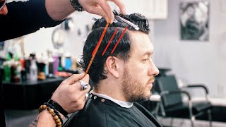 Download Lagu Mujeres Cortando El Pelo A Hombre Con Tijera MP3 Mujeres Cortando El Pelo A Hombre Con Tijera