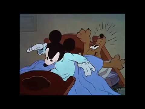 Hilarious - Pluto shouts (Mickey Mouse and Pluto - Mickey's Parrot)