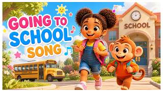 Going to School Song 🎒 | Get Ready for School | Kids Routine | Learn with Ziggo