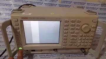 Advantest U3741 Spectrum Analyzer 9KHz-3GHz Defective
