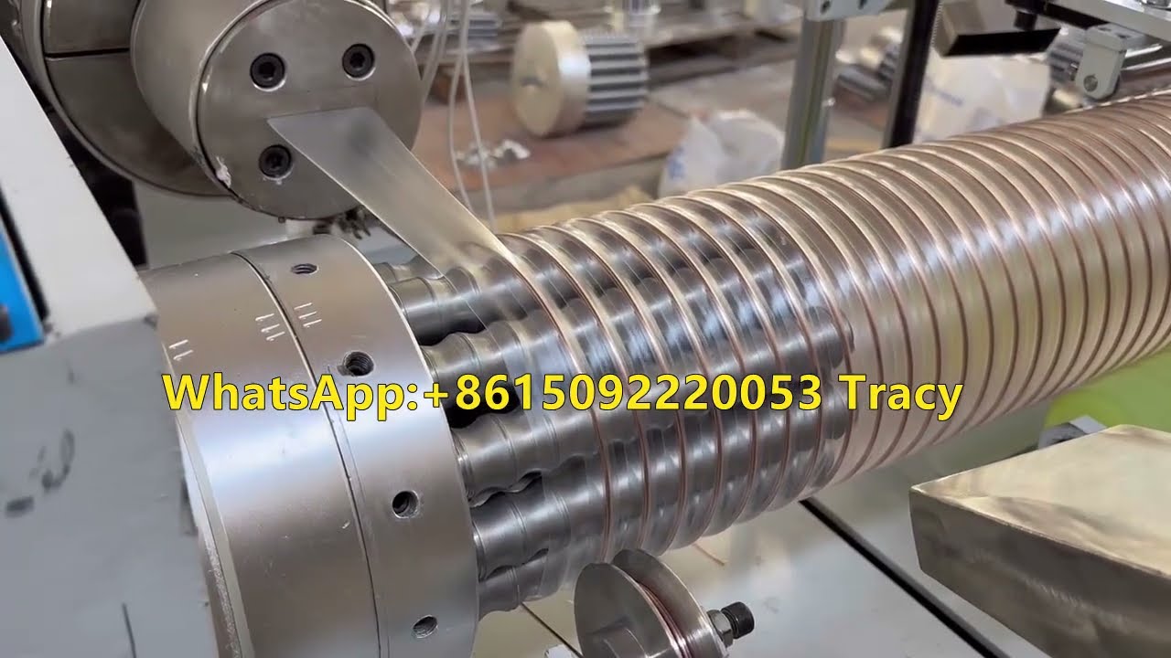 PU PVC TPU Spiral Duct Making Machine 