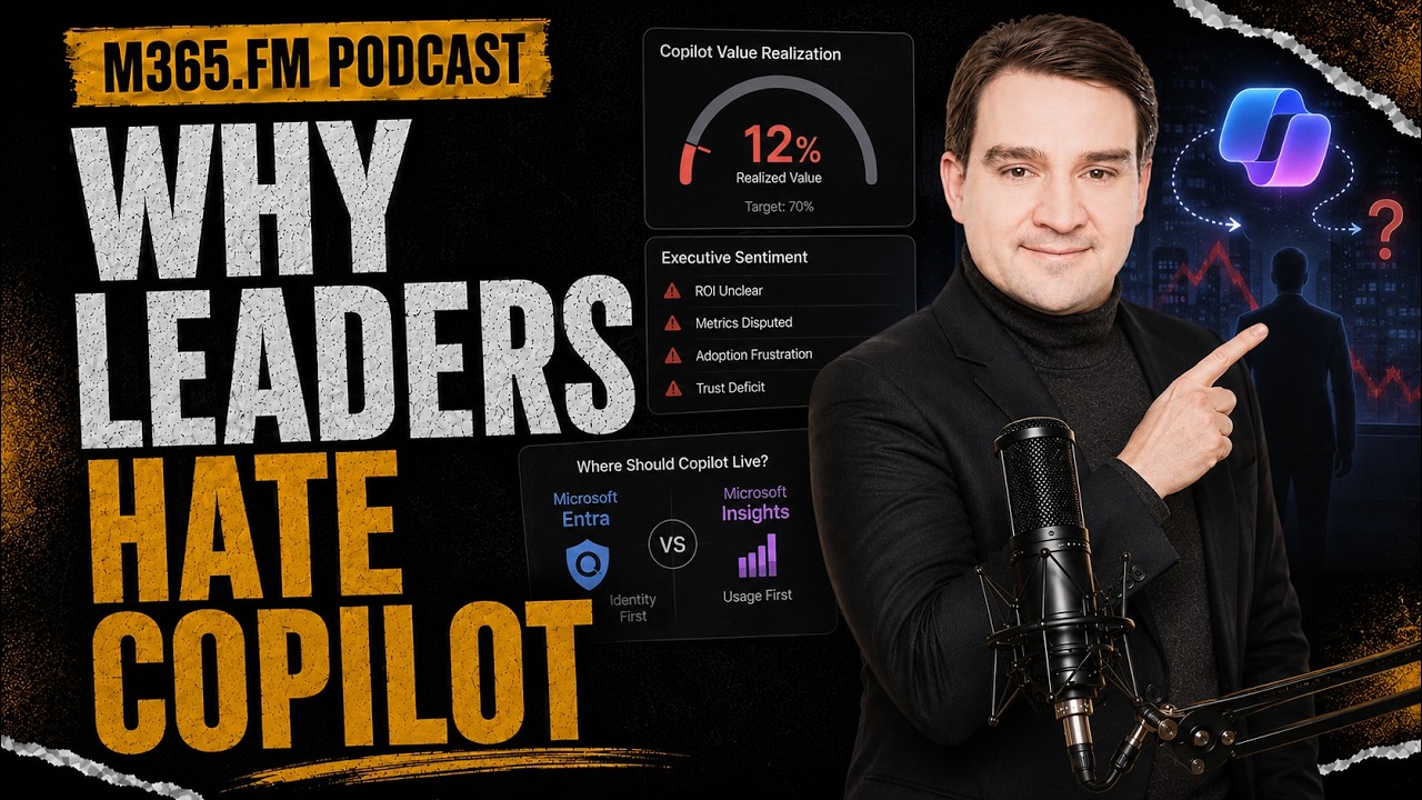 Why Leadership Thinks Copilot Is Useless (And Where The Numbers Back Them Up): Entra vs...
