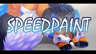 Taiga fox - Speedpaint drawing by Aerofistashka