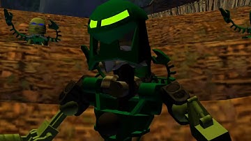 BIONICLE The Legend of Mata Nui - Lewa Takara (REBUILT)