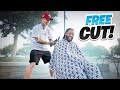 I convinced this stranger to let me cut his hair for free emotional 