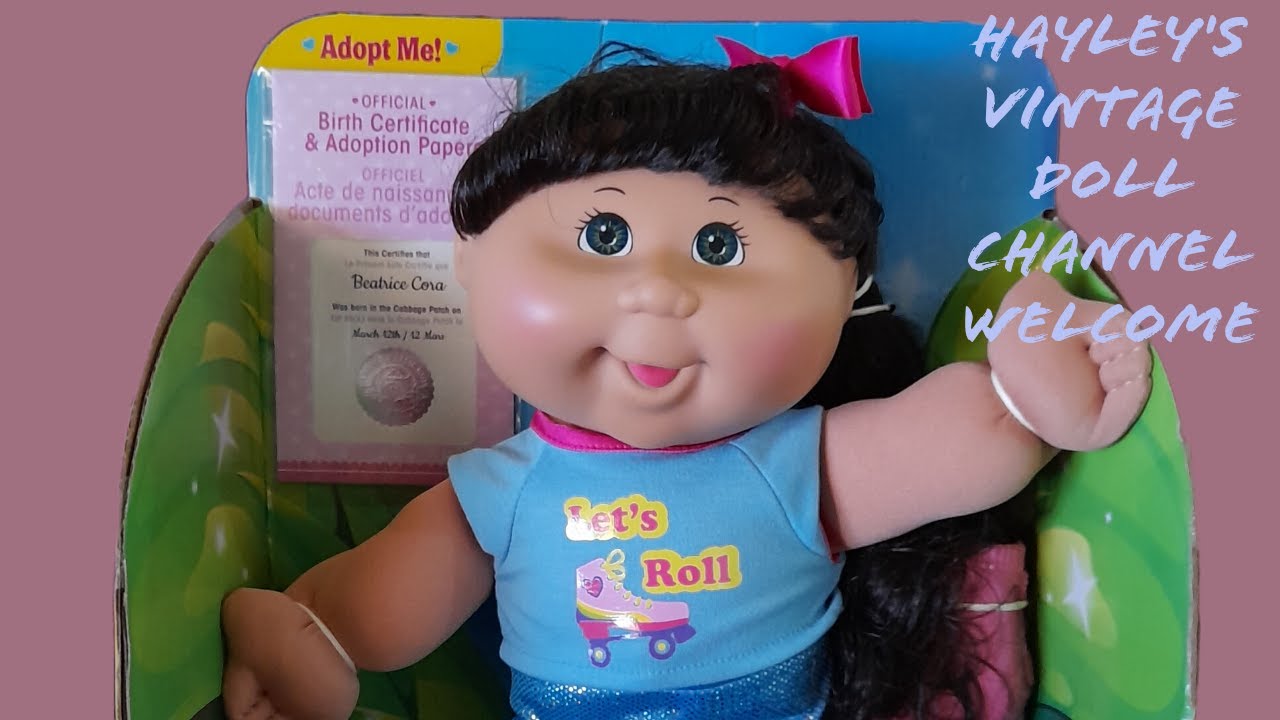 Adult Doll Collector Cabbage Patch Kid 2021 Beatrice Cora👧🏻 - YouTube