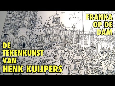 Zo maakt Henk Kuijpers een strippagina van FRANKA | Vlog 140