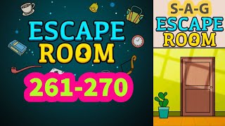 ESCAPE ROOM Mystery Word level 261 262 263 264 265 266 267 268 269 270