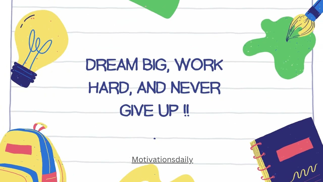 Little Achievers' Corner: Motivational Moments for Young Minds