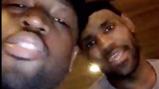 Dwayne Wade And Lebron James Vacation On Luxury Yacht With CP3