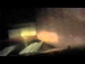 Tornado at Night with Flying Debris