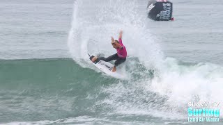 Ethan Ewing Cranking Turns -  Surfing Highlights from 2022 WSL Rip Curl Finals at Lowers Trestles