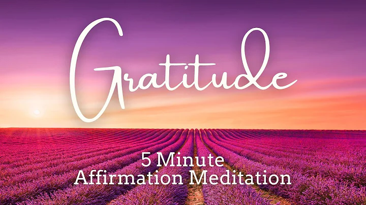 Positive Morning Gratitude Affirmations ✨ 5 Minutes to Supercharge Your Day for Abundance & Success