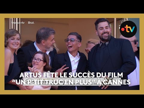 #Cannes2024. Artus et l'équipe du film \