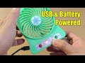 Review of Folote 3-speed Mini USB Fan