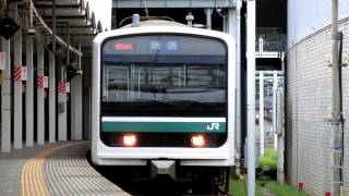 回553M　E501系水ｶﾂK701編成　ひたち野うしく発車