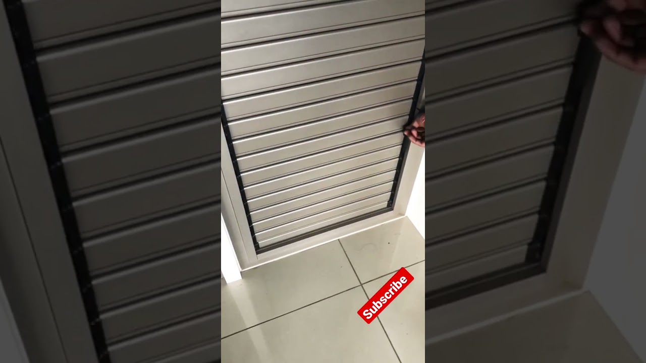 manual & motorists system aluminium louvers 