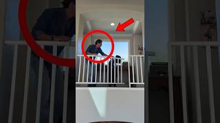 He Made His Daughter Fly Just Like Mary Poppins😱 #shortvideo