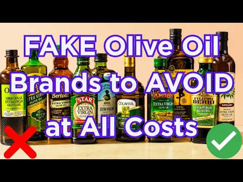 Most ‘Extra Virgin’ Olive Oil Isn’t Real (15 Brands EXPOSED) thumbnail