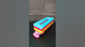 Satisfying DIy Lego Big Truck/ASMR building block #buildingblocks #shortvideo #shorts #shortsfeed