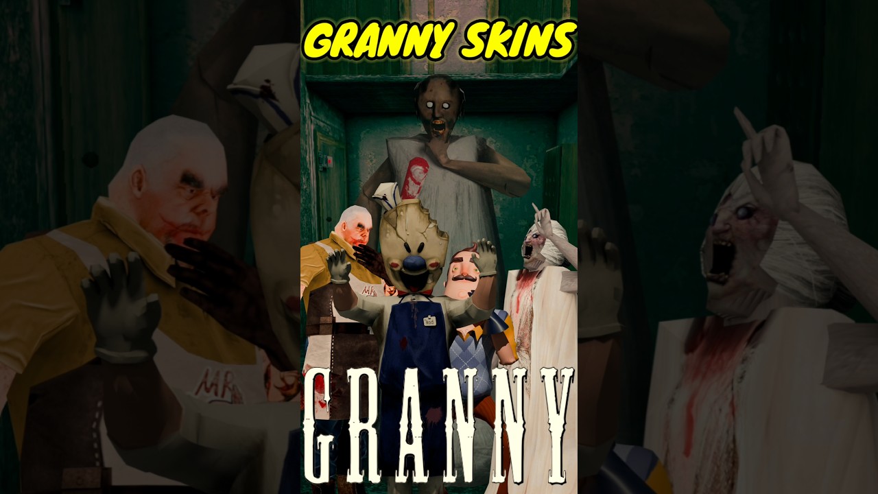 ¿Qué pasa si cambias la SKIN a GRANNY? 😱 El FINAL da mucho MIEDO