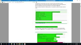 11- Ecxel sheet for cable and CB sizing
