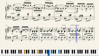 Beethoven, Piano Sonata No. 16 in G major, Op. 31 No. 1. Allegro vivace. [Piano Tutorial + Sheets]