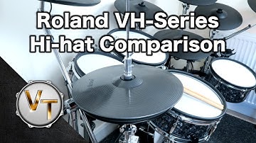Roland VH-11, 12 & 13 Hi-hat Comparison
