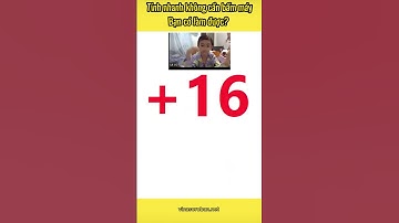 Sốc với phương pháp tính toán nhanh này,bạn có ra được đáp án như bé? #short #fingermath #soroban #6