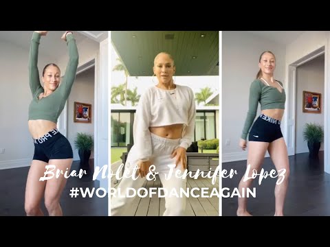 Briar Nolet & Jennifer Lopez - TikTok #WorldOfDanceAgain Challenge #Shorts