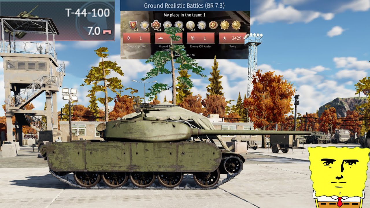 Fun Match with T-44-100 - War Thunder #128 - YouTube
