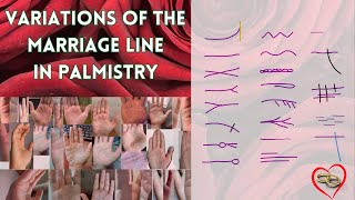 Marriage Line Variations in Palmistry - Love, Relationships & Breakups