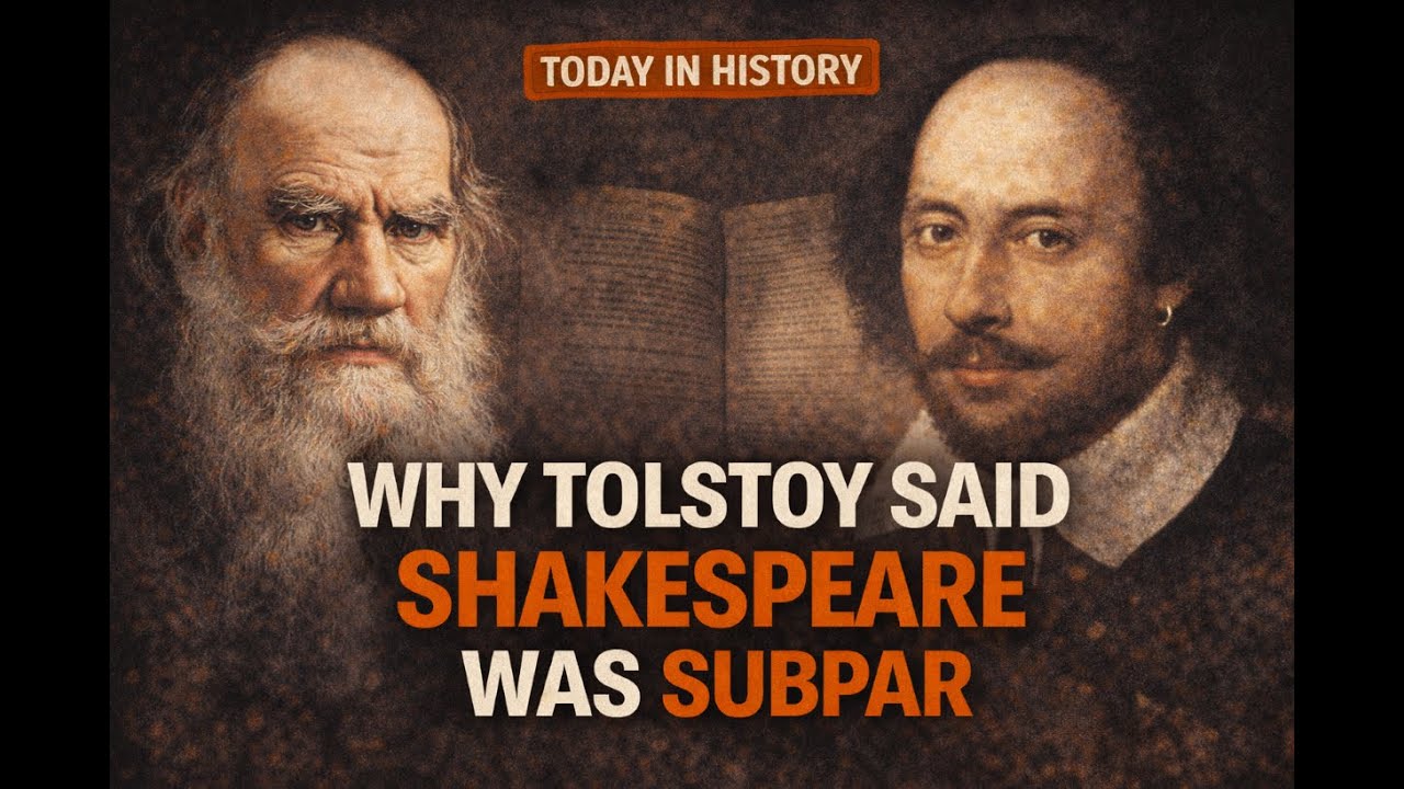 Why Leo Tolstoy Said Shakespeare Was Subpar?
