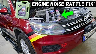 VW TIGUAN ENGINE NOISE RATTLE FIX